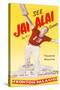 Jai Alai Poster-null-Stretched Canvas