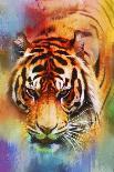 Colorful Expressions Lion-Jai Johnson-Giclee Print