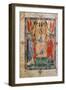 Jaime III (1315-1349). Oath of Privileges and Franchises of the Island of Mallorca-null-Framed Giclee Print