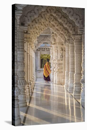 Jain Akshardham Temple-Richard T Nowitz-Stretched Canvas