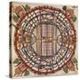 Jain Cosmological Map, 19th Century-Library of Congress-Stretched Canvas