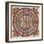 Jain Cosmological Map, 19th Century-Library of Congress-Framed Premium Photographic Print