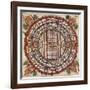 Jain Cosmological Map, 19th Century-Library of Congress-Framed Photographic Print