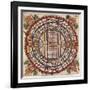 Jain Cosmological Map, 19th Century-Library of Congress-Framed Photographic Print
