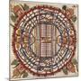 Jain Cosmological Map, 19th Century-Library of Congress-Mounted Photographic Print