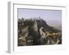 Jain Holy Hill and Temple Complex, Mount Girnar, Junagadh (Junagarh), Gujarat, India-John Henry Claude Wilson-Framed Photographic Print