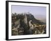 Jain Holy Hill and Temple Complex, Mount Girnar, Junagadh (Junagarh), Gujarat, India-John Henry Claude Wilson-Framed Photographic Print