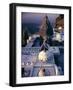 Jain Holy Hill and Temple Complex, Mount Girnar, Junagadh (Junagarh), Gujarat, India-John Henry Claude Wilson-Framed Photographic Print