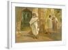 Jain Priests, from 'India Ancient and Modern', 1867 (Colour Litho)-William 'Crimea' Simpson-Framed Giclee Print