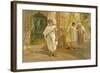 Jain Priests, from 'India Ancient and Modern', 1867 (Colour Litho)-William 'Crimea' Simpson-Framed Giclee Print