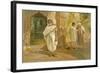 Jain Priests, from 'India Ancient and Modern', 1867 (Colour Litho)-William 'Crimea' Simpson-Framed Giclee Print