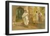 Jain Priests, from 'India Ancient and Modern', 1867 (Colour Litho)-William 'Crimea' Simpson-Framed Giclee Print