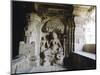 Jain Sculpture, Upper Storey Cave 32 (Indra Sabha) 9th Century, Ellora, Maharashtra, India-Richard Ashworth-Mounted Photographic Print