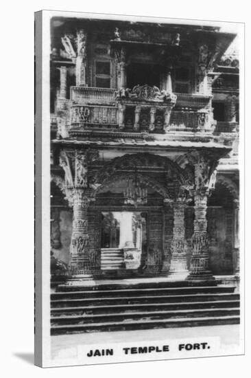 Jain Temple Fort, Ahmedabad, India, C1925-null-Stretched Canvas