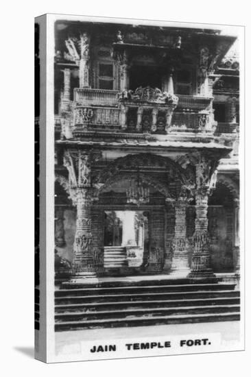 Jain Temple Fort, Ahmedabad, India, C1925-null-Stretched Canvas