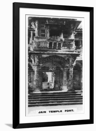 Jain Temple Fort, Ahmedabad, India, C1925-null-Framed Giclee Print