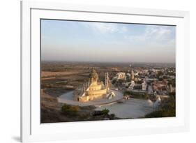 Jain Temple, Newly Constructed, at the Foot of Shatrunjaya Hill-Annie Owen-Framed Photographic Print