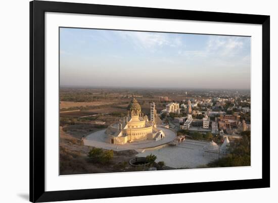 Jain Temple, Newly Constructed, at the Foot of Shatrunjaya Hill-Annie Owen-Framed Photographic Print