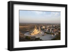 Jain Temple, Newly Constructed, at the Foot of Shatrunjaya Hill-Annie Owen-Framed Photographic Print