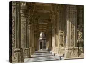 Jain Temple, Satrunjaya, Gujarat, India-Balan Madhavan-Stretched Canvas