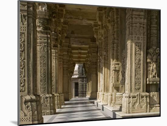 Jain Temple, Satrunjaya, Gujarat, India-Balan Madhavan-Mounted Photographic Print