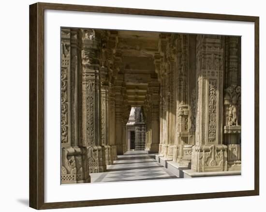 Jain Temple, Satrunjaya, Gujarat, India-Balan Madhavan-Framed Photographic Print