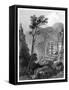 Jain Temples, Muktagerri, Specimens of Hindu Architecture-Finden-Framed Stretched Canvas