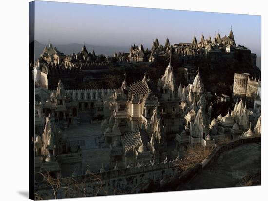 Jain Temples of Palitana, Gujarat State, India-John Henry Claude Wilson-Stretched Canvas