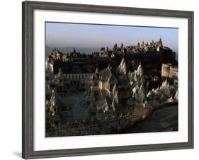 Jain Temples of Palitana, Gujarat State, India-John Henry Claude Wilson-Framed Photographic Print