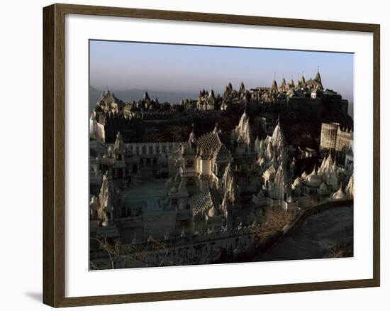 Jain Temples of Palitana, Gujarat State, India-John Henry Claude Wilson-Framed Photographic Print