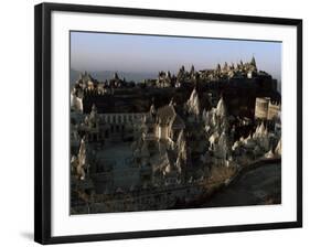 Jain Temples of Palitana, Gujarat State, India-John Henry Claude Wilson-Framed Photographic Print