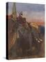 Jaipur elephants-Mortimer Ludington Menpes-Stretched Canvas