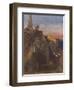 Jaipur elephants-Mortimer Ludington Menpes-Framed Giclee Print