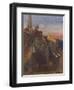 Jaipur elephants-Mortimer Ludington Menpes-Framed Giclee Print