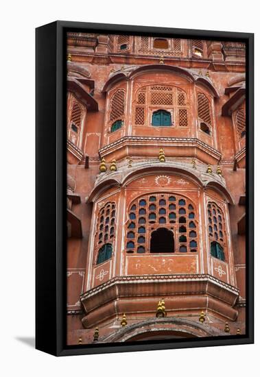 Jaipur, Rajasthan, India.-Inger Hogstrom-Framed Stretched Canvas