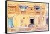 Jaisalmer, 1999 (W/C on Paper)-Lucy Willis-Framed Stretched Canvas