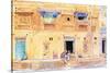 Jaisalmer, 1999 (W/C on Paper)-Lucy Willis-Stretched Canvas