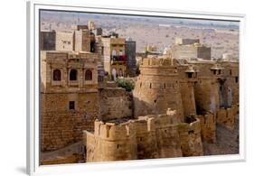 Jaisalmer Fort. Golden Sandstone Fort. Jaisalmer. Rajasthan. India-Tom Norring-Framed Premium Photographic Print