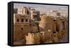 Jaisalmer Fort. Golden Sandstone Fort. Jaisalmer. Rajasthan. India-Tom Norring-Framed Stretched Canvas