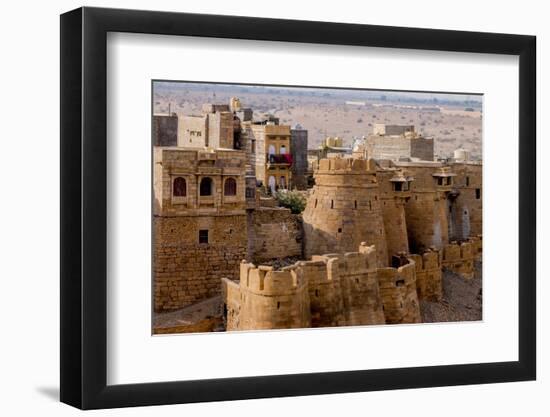 Jaisalmer Fort. Golden Sandstone Fort. Jaisalmer. Rajasthan. India-Tom Norring-Framed Photographic Print