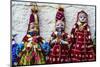 Jaisalmer, Rajasthan, India. Mughal paper mache dolls and puppets.-Jolly Sienda-Mounted Photographic Print