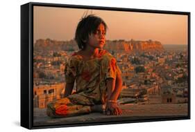 Jaisalmer-Lou Urlings-Framed Stretched Canvas