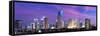 Jakarta City Sunset-photosoup-Framed Stretched Canvas