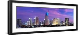 Jakarta City Sunset-photosoup-Framed Photographic Print