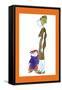 Jake and Mom-Norma Kramer-Framed Stretched Canvas