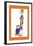 Jake and Mom-Norma Kramer-Framed Art Print