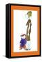 Jake and Mom-Norma Kramer-Framed Stretched Canvas