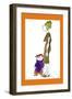 Jake and Mom-Norma Kramer-Framed Art Print