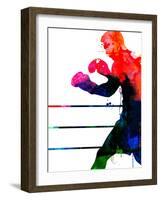 Jake Watercolor-Lora Feldman-Framed Art Print