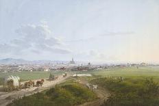 View from the Artist's Studio in Alservorstadt toward Dornbach-Jakob Alt-Giclee Print